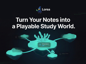 Lorea : The AI Study Game Generator screenshot