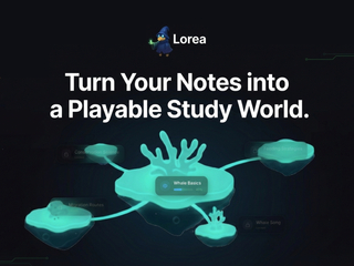 Lorea : The AI Study Game Generator screenshot
