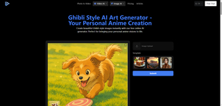 Ghibli Style AI Art Generator - Your Personal Anime Creation screenshot