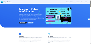 Free Telegram Video Downloader Online - (Fast and No Watermarks!) screenshot