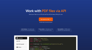 WebPDF screenshot