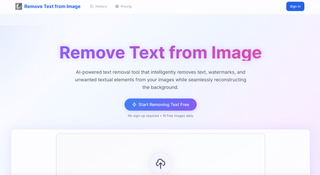 Remove Text From Image screenshot