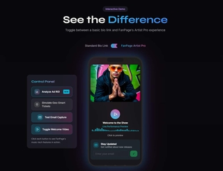 FanPage screenshot