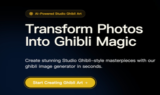 Ghibli Image Generator screenshot
