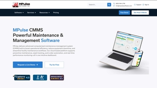 MPulse CMMS Software screenshot