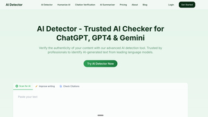 AI Detector screenshot