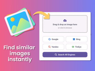Reverse Image Search Tools : Search the web using any image screenshot