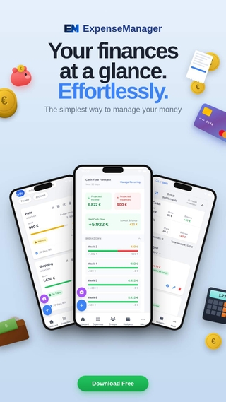 ExpenseManager screenshot