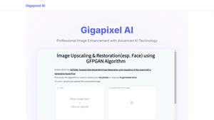 Gigapixel AI screenshot