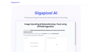 Gigapixel AI screenshot