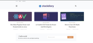 Stack Diary screenshot