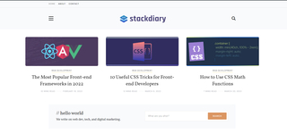 Stack Diary screenshot