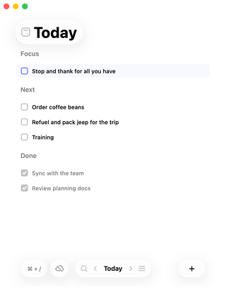 Daily screenshot