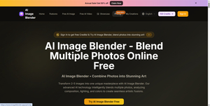 AI Image Blender screenshot