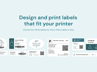 Label Wizard : Design and print GS1 barcode/ QR code labels for Shopify products screenshot
