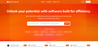 SaaS Tools Dir screenshot
