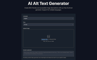 AI Alt Text Generator screenshot