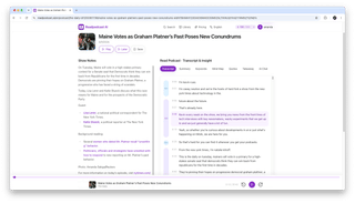 Readpodcast AI screenshot