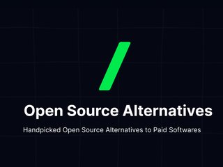Open Source Alternatives: Handpicked Open Source Alternatives to Paid Softwares screenshot