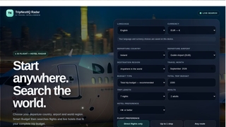 TripNestIQ Radar AI screenshot