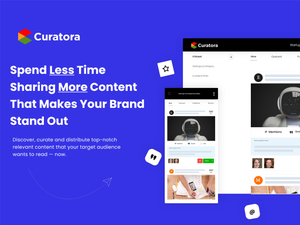 Curatora - Discover, curate and publish content that your audience love screenshot