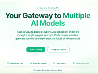Type Think AI : Your Gateway to Multiple AI Models screenshot