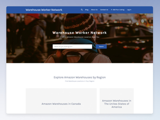 Warehouse Worker Network screenshot