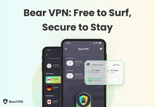 Bear VPN screenshot