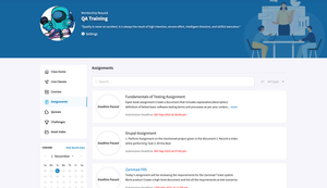 Assignment screenshot
