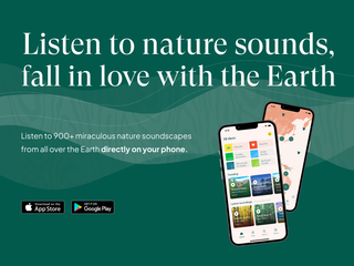 Earth.fm app: The nature soundscapes streaming platform screenshot