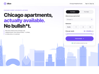 Dibze : Dibze is the most accurate housing site in Chicago. For Sale & For Rent screenshot