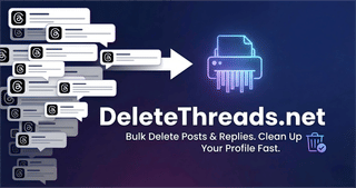 DeleteThreads screenshot