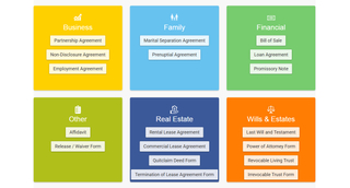 Forms Legal screenshot