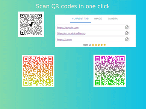 QR Code Reader : Scan QR code from page, image or camera screenshot