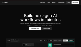 Leap screenshot