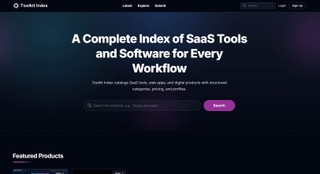 Toolkit Index screenshot