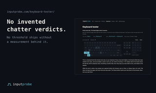 inputprobe Keyboard Tester screenshot