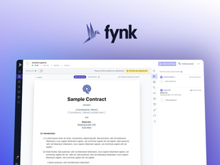Fynk screenshot