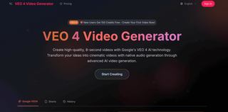 VEO 4 Video Generator screenshot