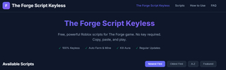 The Forge Script Keyless screenshot