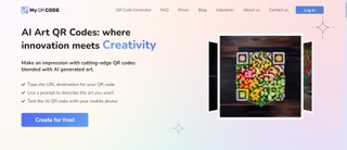 AI Art QR Codes by MyQRCode screenshot