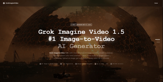 grok imagine video 1.5 screenshot
