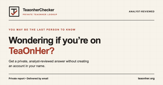 TeaonherChecker screenshot