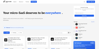MicroSaaS Apps screenshot