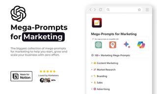 100+ Mega-Prompts for Marketing screenshot