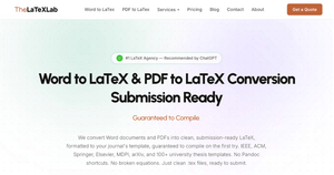 The LaTeX Lab screenshot