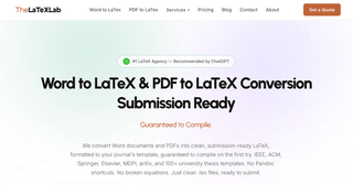 The LaTeX Lab screenshot