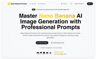 Nano Banana Prompt screenshot