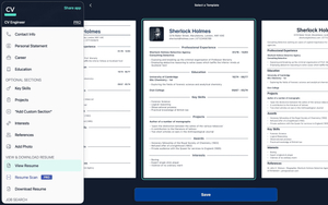 CV Engineer screenshot