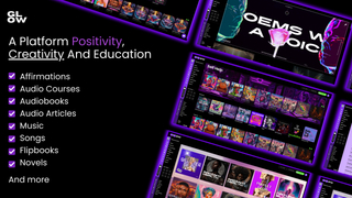 Glow Audio Streaming Platform screenshot